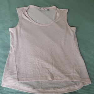 Athleta S Modal Blend Light Pink Tank Top